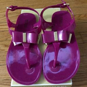 Micheal Kors Jelly Sandals